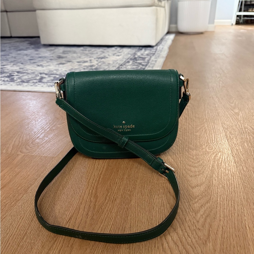Kate Spade Forest Green Crossbody Bag